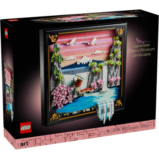 LEGO Art Le paysage de cerisiers en fleurs japonais 2026