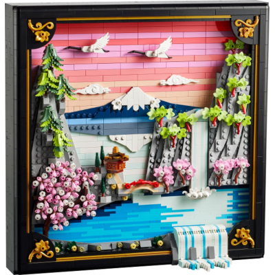 LEGO Art Le paysage de cerisiers en fleurs japonais 2026