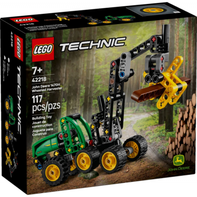 LEGO TECHNIC L’abatteuse-façonneuse à roues...