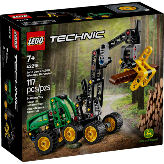 LEGO TECHNIC L’abatteuse-façonneuse à roues...