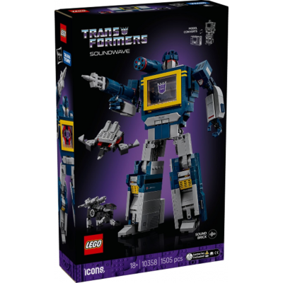 LEGO Icons Transformers : Soundwave 2025