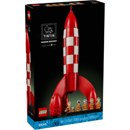 LEGO IDEAS La fusée de Tintin® 2026
