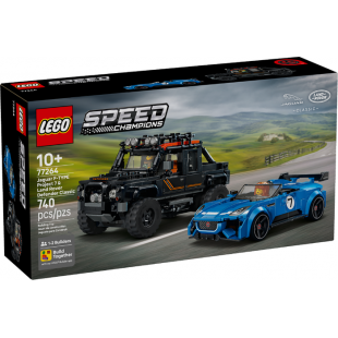 LEGO Speed champions La Jaguar Project 7 et le...