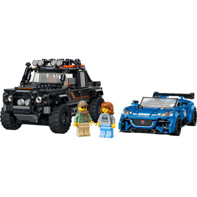 LEGO Speed champions La Jaguar Project 7 et le Land Rover Defender 2026