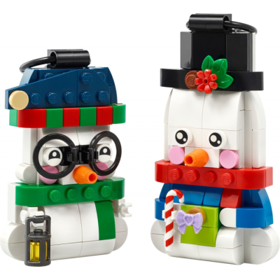 LEGO EXCLUSIF Les décorations de bonhomme de neige 2026
