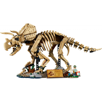 LEGO JURASSIC WORLD Les fossiles de dinosaures : le tricératops 2026
