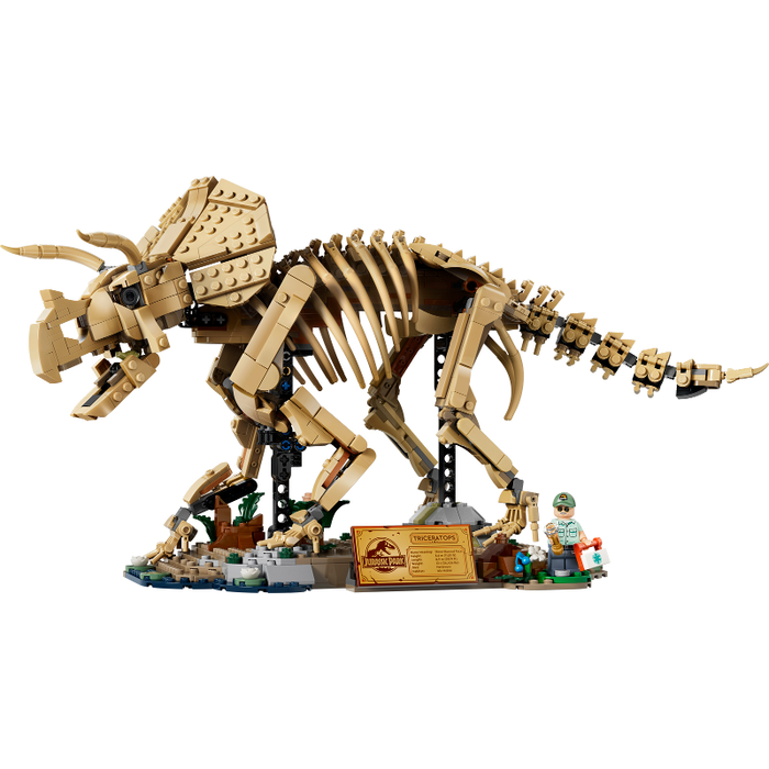 LEGO JURASSIC WORLD Les fossiles de dinosaures : le tricératops 2026 LEGO JURASSIC WORLD Les fossiles de dinosaures : le tricératops 2026