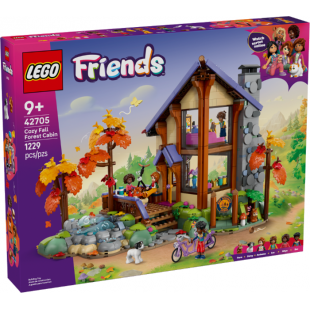 LEGO FRIENDS Le chalet douillet dans la forêt en...