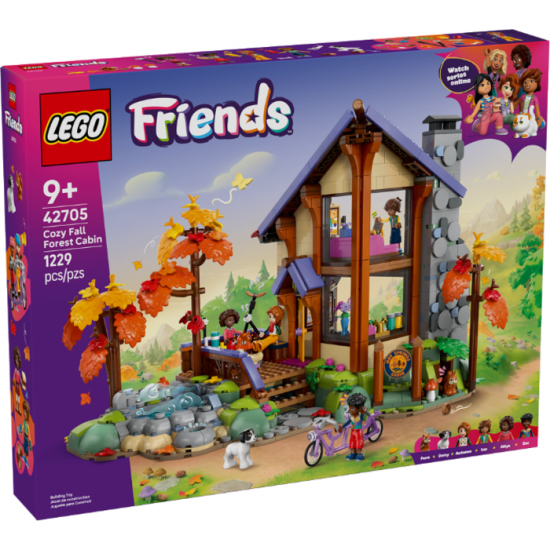 LEGO FRIENDS Le chalet douillet dans la forêt en... LEGO FRIENDS Le chalet douillet dans la forêt en...