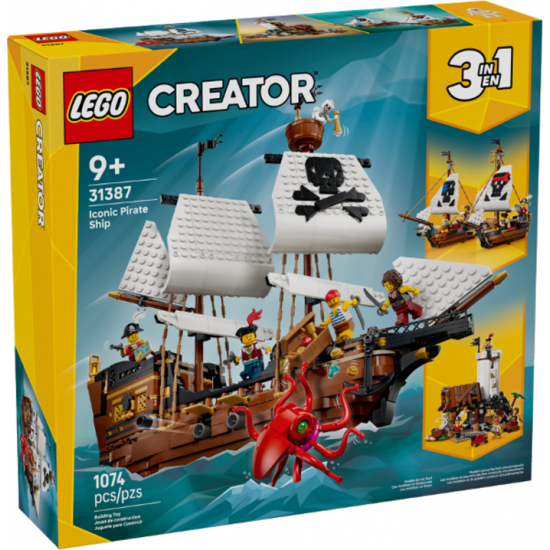 LEGO CREATOR Le bateau pirate emblématique 2026
