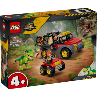 LEGO JURASSIC WORLD Le camion de transport du...