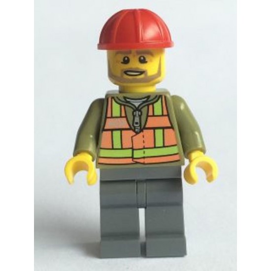 LEGO MINIFIG CITY Travailleur train