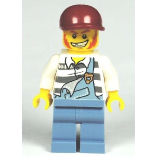 LEGO MINIFIG CITY Jail Prisoner