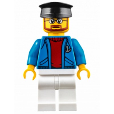 LEGO MINIFIG CITY Capitaine de Traversier