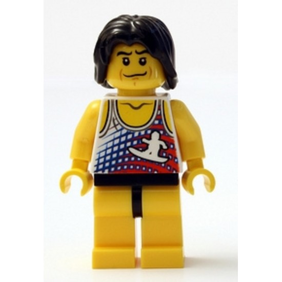 LEGO MINIFIG CITY Surfer 