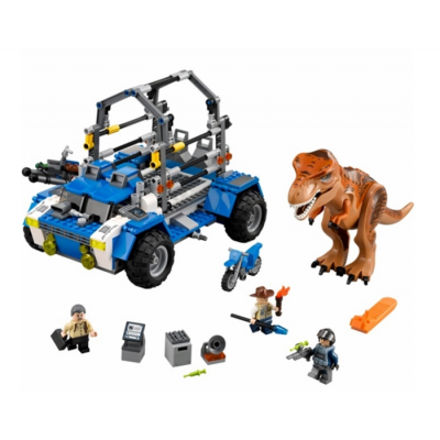 LEGO JURASSIC WORLD La Poursuite du T-Rex 2015