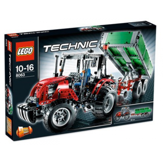 LEGO TECHNIC Tracteur avec remorque  2009