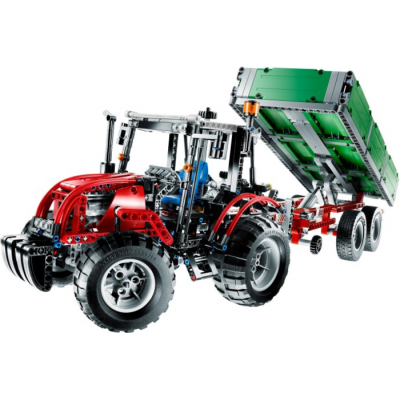 LEGO TECHNIC Tracteur avec remorque  2009