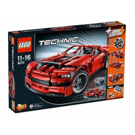 LEGO TECHNIC Supercar Rouge  2011