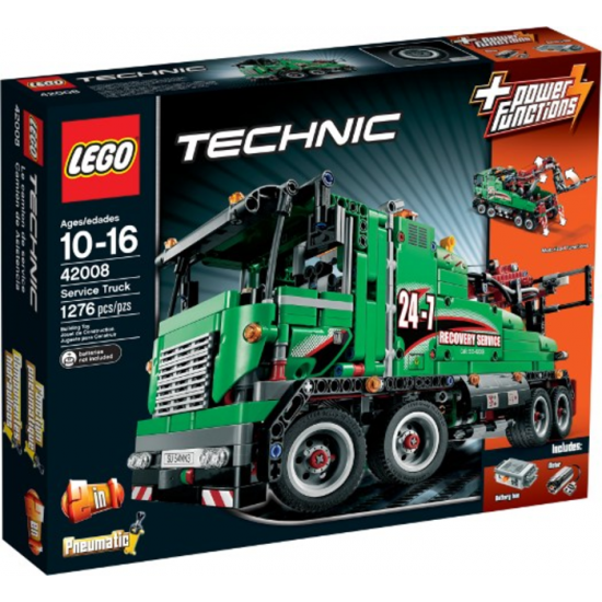 LEGO TECHNIC Le camion de service pneumatique ...