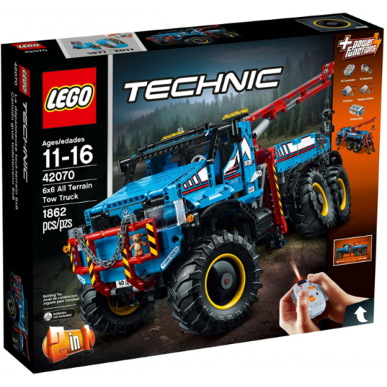 LEGO TECHNIC La dépanneuse tout terrain 6x6  2017