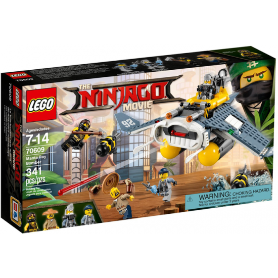 LEGO NINJAGO MOVIE Le bombardier de raie manta...