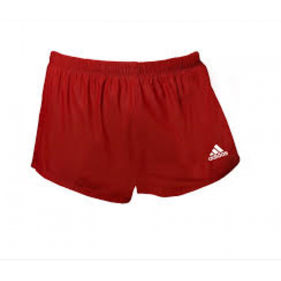 Short de sport rouge ADIDAS