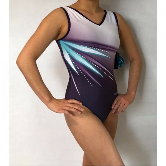 Maillot de gymnastique 1005-02 Éclat d'émeraude