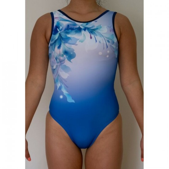 Maillot de gymnastique 1075-02-04 Envolée florale...