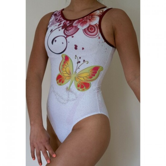 Maillot de gymnastique 1065 Papillon en liberté