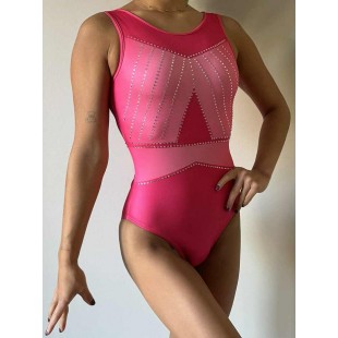 Maillot de gymnastique 4002-02 rose profond