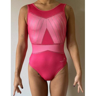 Maillot de gymnastique 4002-02 rose profond