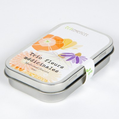 Trio fleurs médicinales