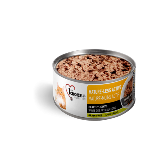 Conserve 1st Choice Moins Actif (paté) 156g   