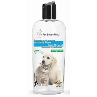 4 Pat Beauté Shampooing amande bleu 250 ml