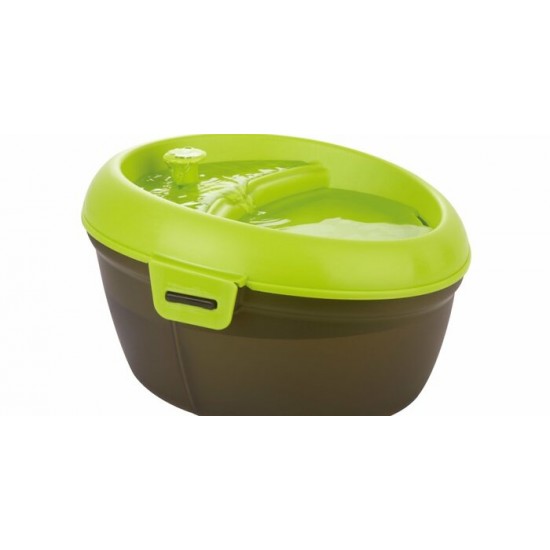 Fontaine d'eau H2O pour chien 6 Litre vert 