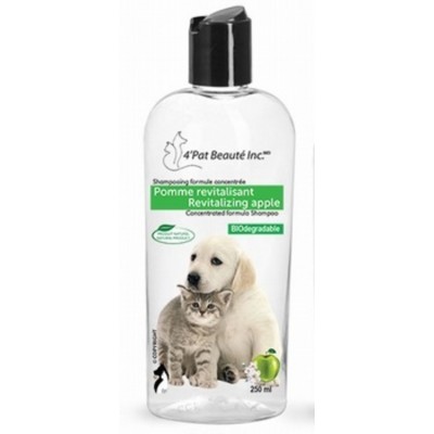 4 Pat Beauté Shampooing Pomme Revitalisant 250 ml...