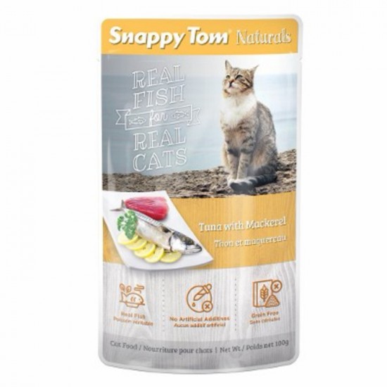 Snappy Tom Thon & Maquereau 100 g       