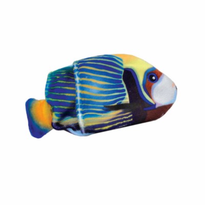 TURBO Jouet Poisson herbe à chat  rechargeable