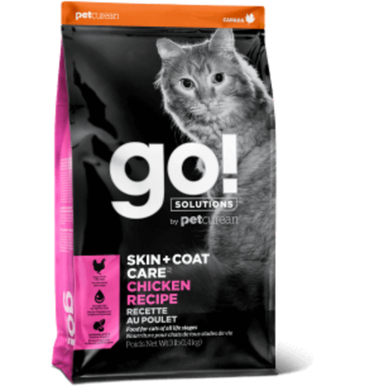 GO! Petcurean Chat Peau + Poils Poulet 3.63 kg / 8...