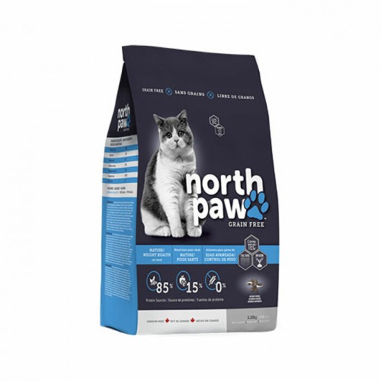 North Paw Chat Contrôle du poids ou âgé 5.8 kg