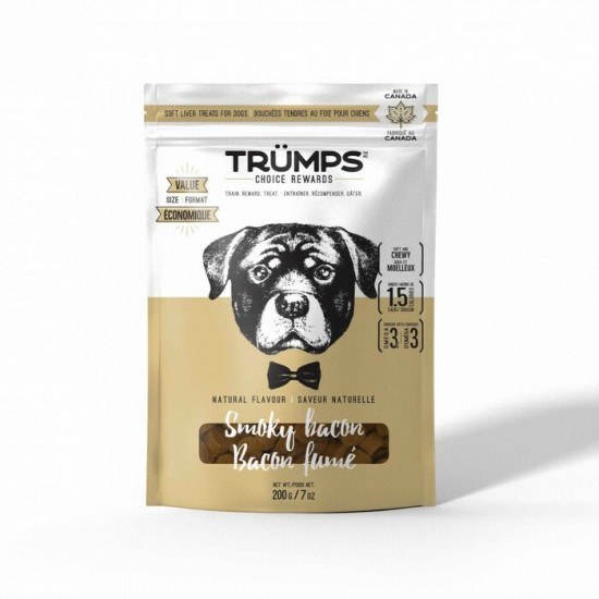 Trumps tendre au Bacon Fume 200g   