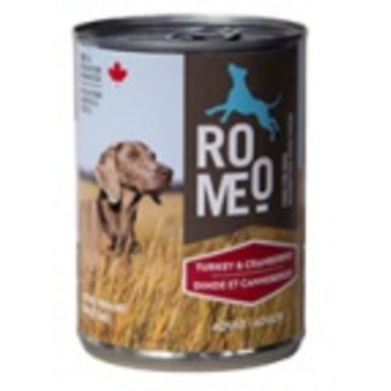 ROMEO Conserve Chien Dinde & Canneberges 13oz   