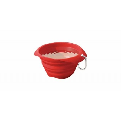 Kurgo Bol rétractable 710 ml / 24 oz  - rouge    