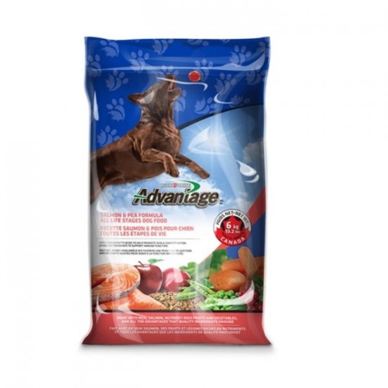 Advantage Chien Saumon & Pois 16 kg   