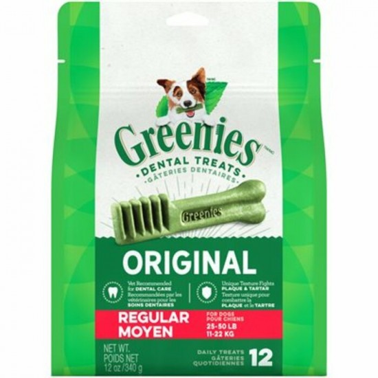 Greenies Dentaire Treat-Pak - Régulier 12 oz / 12...