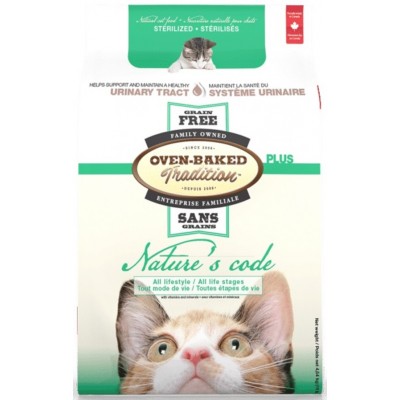 Oven Baked Nature's Code Chat Sans Grains Système...