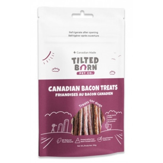 Tilted Barn Bâtonnet Bacon (chiens & chats) 100g ...