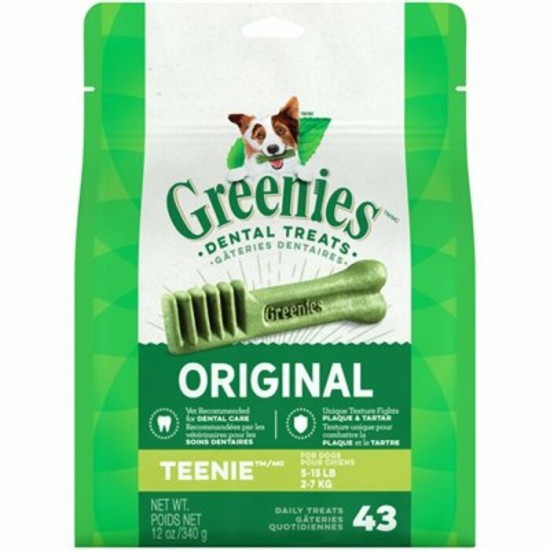 Greenies Dentaire Mini Treat-Pak - Teenie 12 oz /...