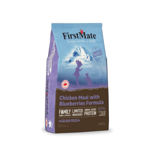 FirstMate Chat Poulet & Bleuet Sans Grains 4.5 kg